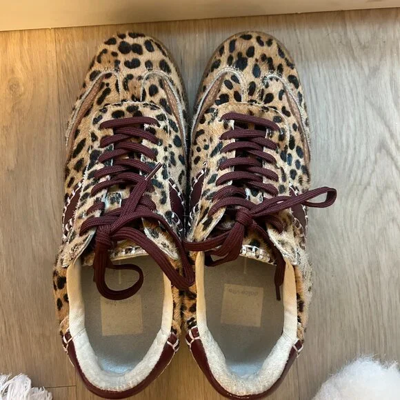 Dolce Vita Leopard Sneakers - Picture 2 of 2